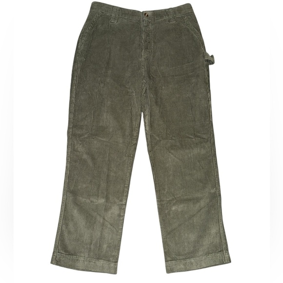 Pants - Green Corduroy Pants